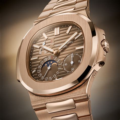 patek philippe nautilus rose gold brown dial|patek philippe nautilus price list.